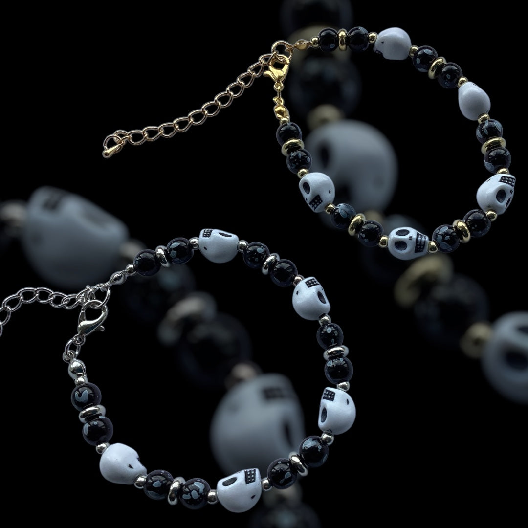 Midnight Skull - Single Bracelet