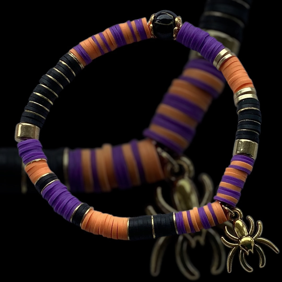 Creepy Crawly Spider - Single Bracelet -Gold