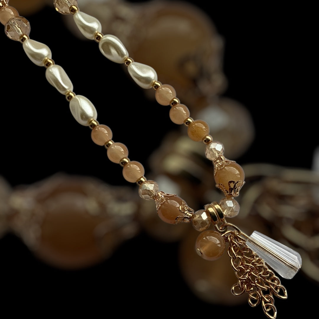 Golden Harvest Beaded Necklace