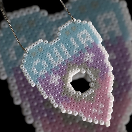 PIXEL OUIJA NECKLACE - PASTEL