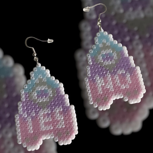 PIXEL YES / NO EARRINGS - PASTEL