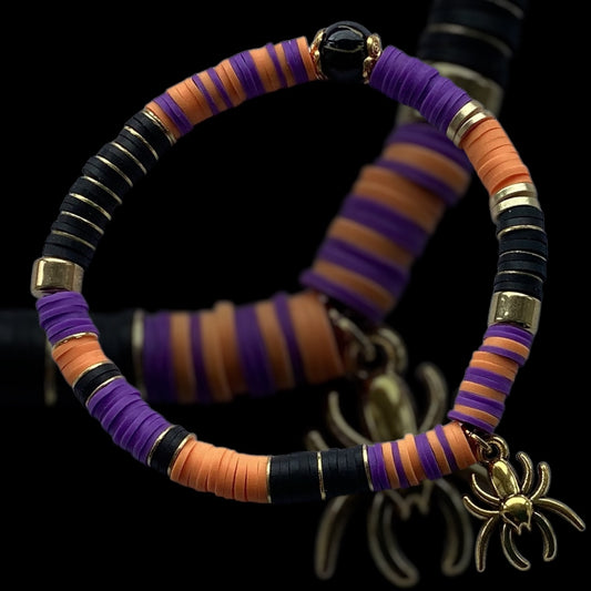 Creepy Crawly Spider - Single Bracelet -Gold