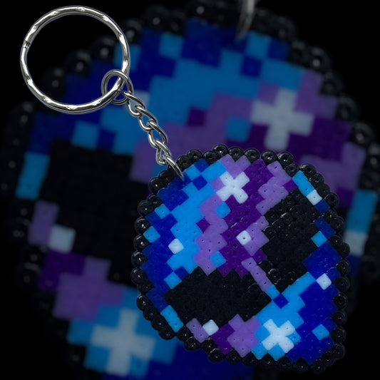 PIXEL ALIEN KEYCHAIN