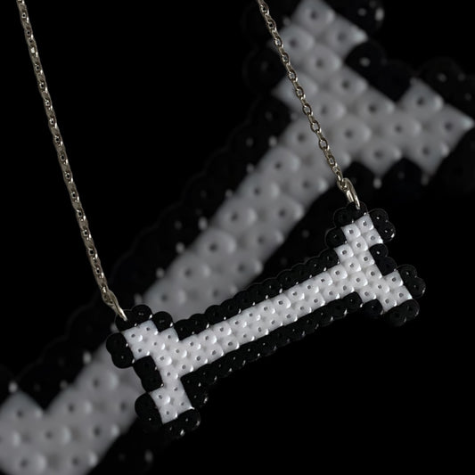 PIXEL BONE NECKLACE